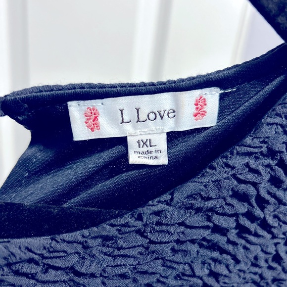 Women’s XL Navy Blue Blouse - Picture 7 of 7